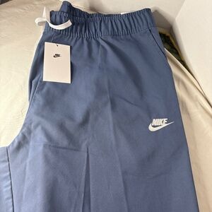 Nike Club Woven Tapered Pants Blue White DX0623-491 Men’s Size XXL
